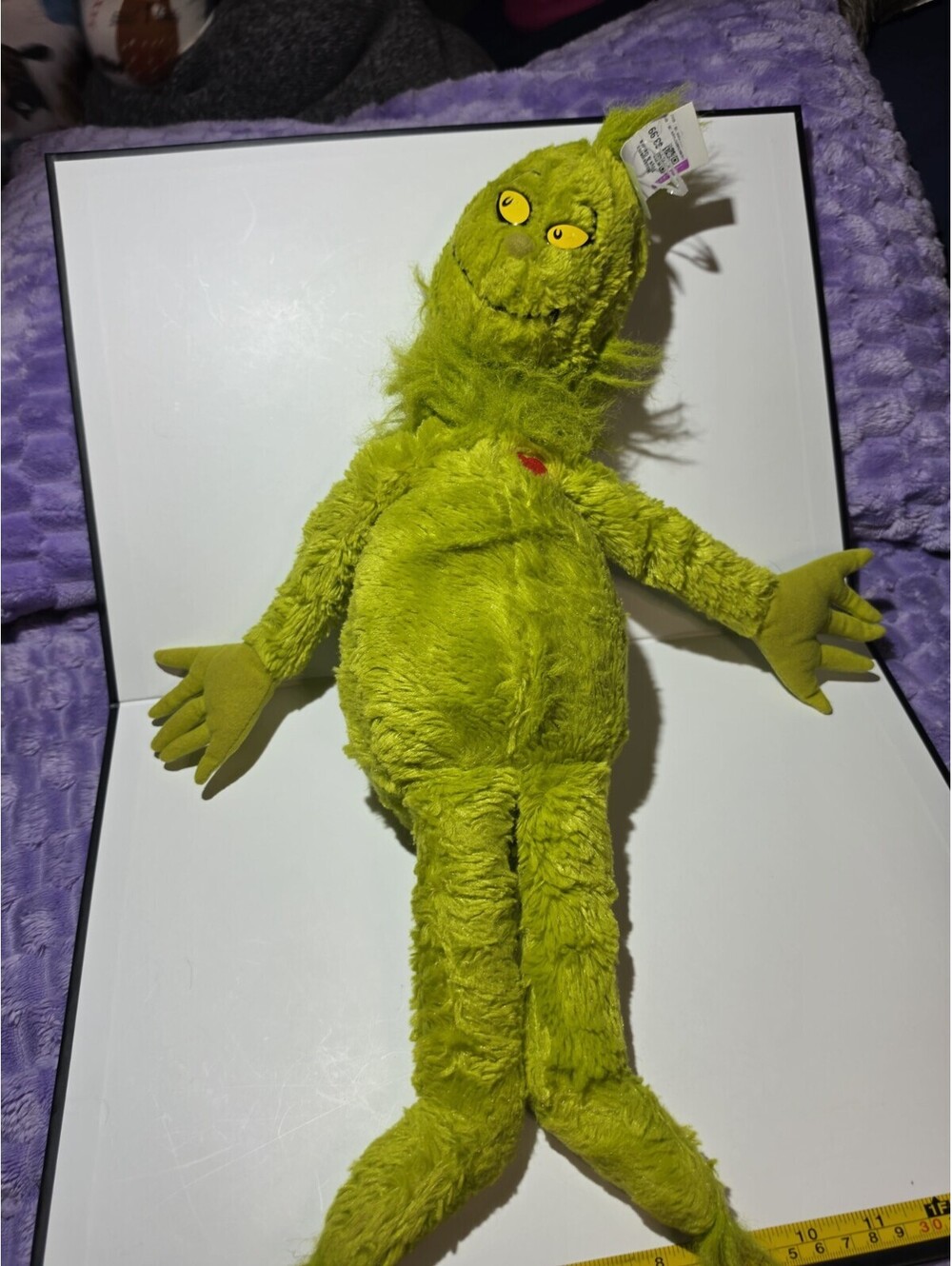 Kohls Cares Dr Seuss How The Grinch Christmas Holiday Plush 20" Kohl's Green